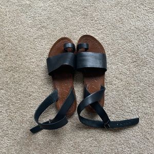 Free People Torrence Ankle Wrap Sandal